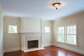 Mantel and Fireplace Surround by Wainscot Solutions